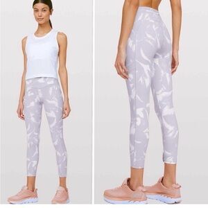 NWOT Lululemon Speed Up Flower Pop Leggings